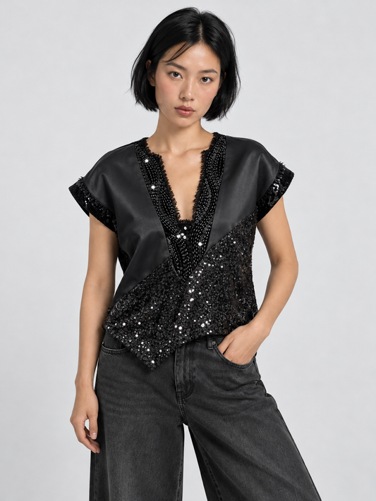 NIGHT CHAAM | Black