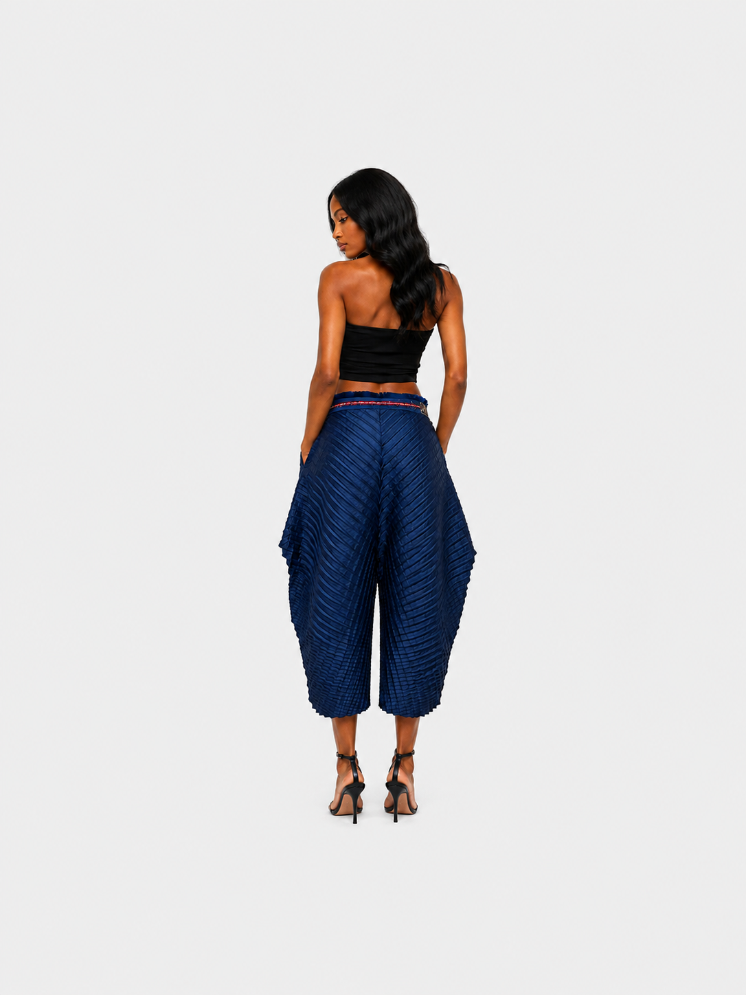 GATO Pleated Pants | Navy