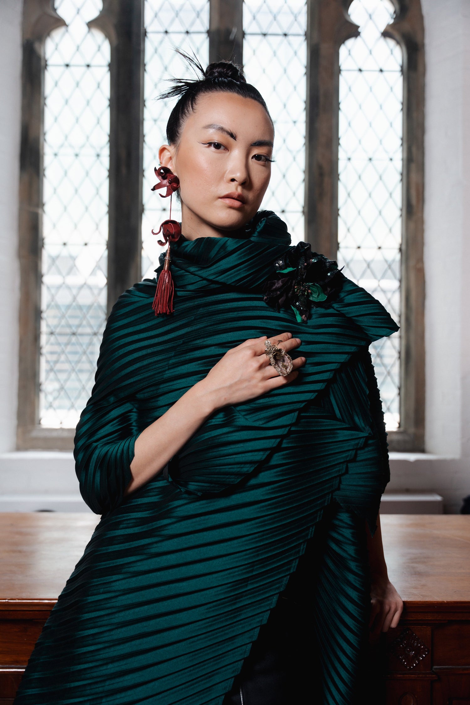 Pleats, Leyla, Please.