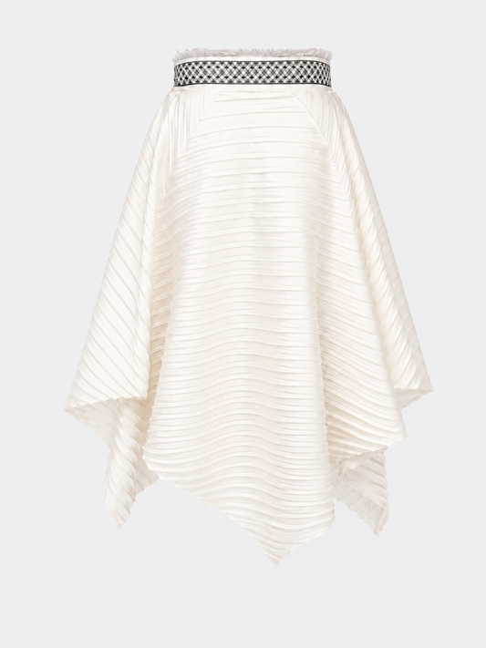 Delsaa Skirt | White