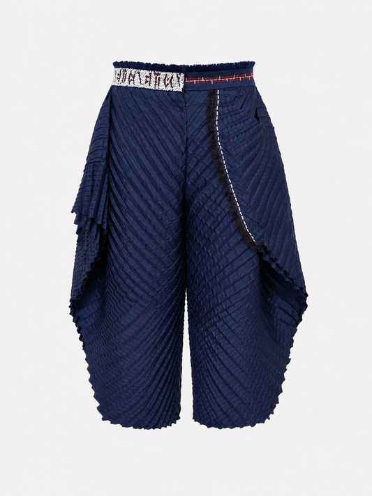 GATO Pleated Pants | Navy