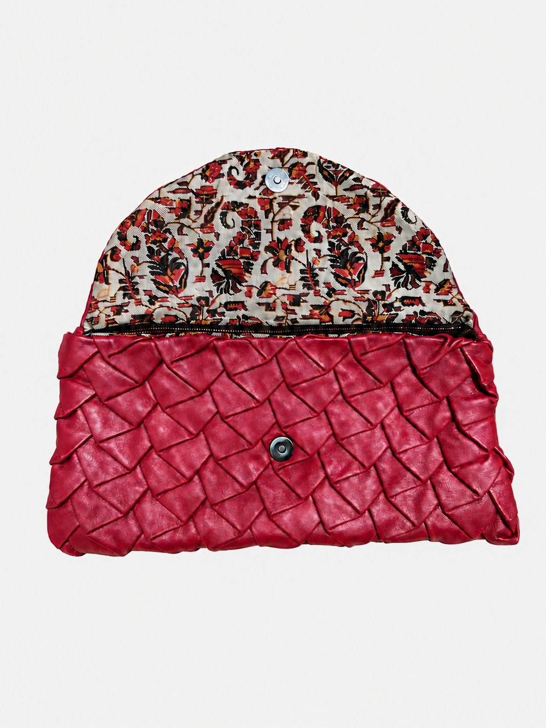 Palma Clutch | Crimson Red