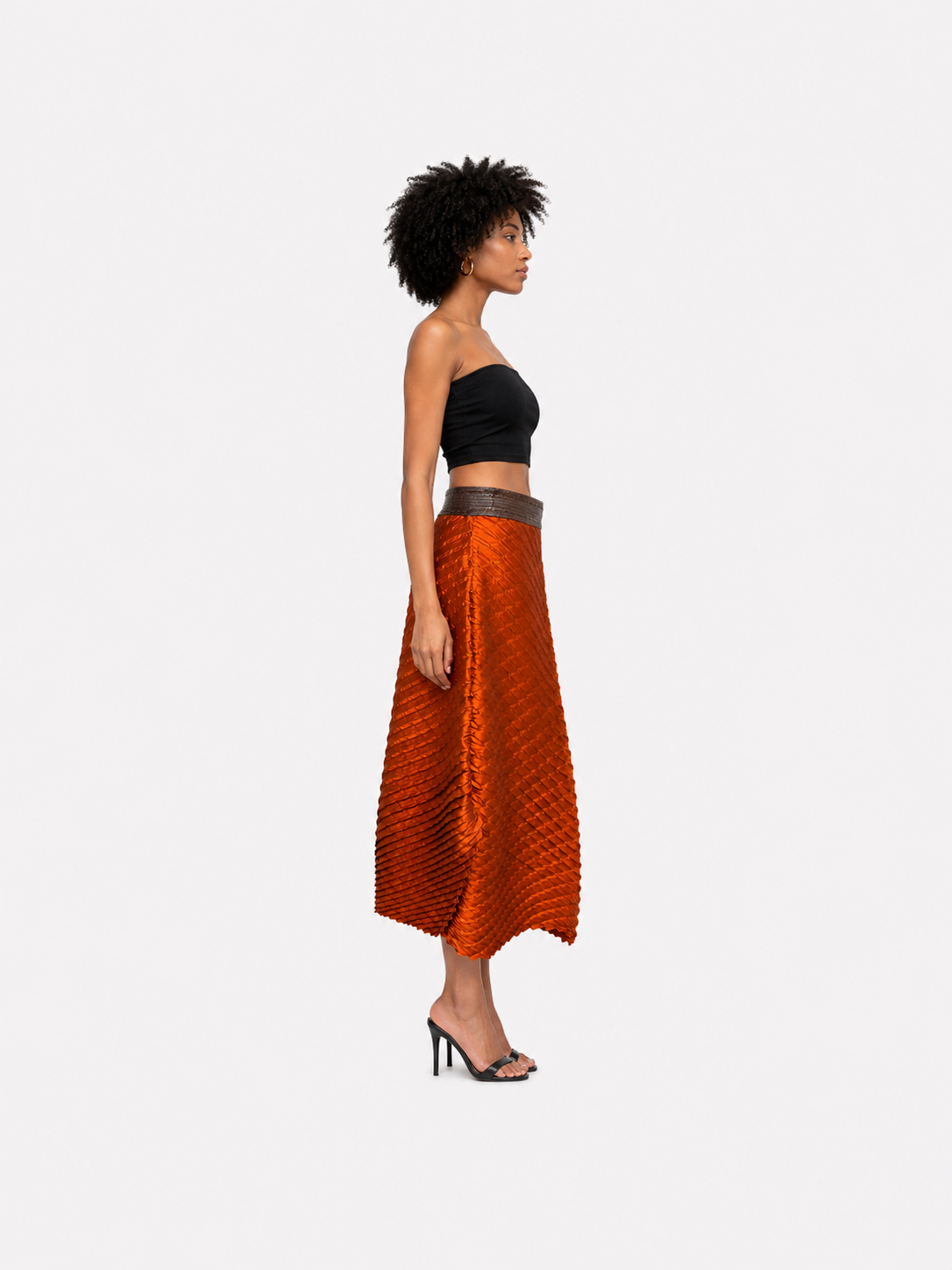 Del Convertible Skirt | Brick