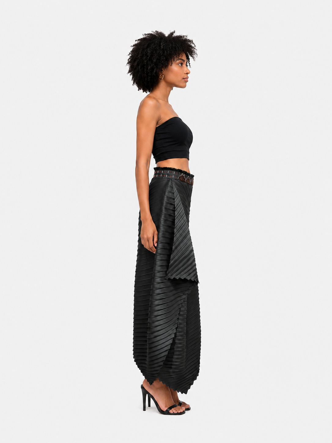 SATO Pleated Pants | Black