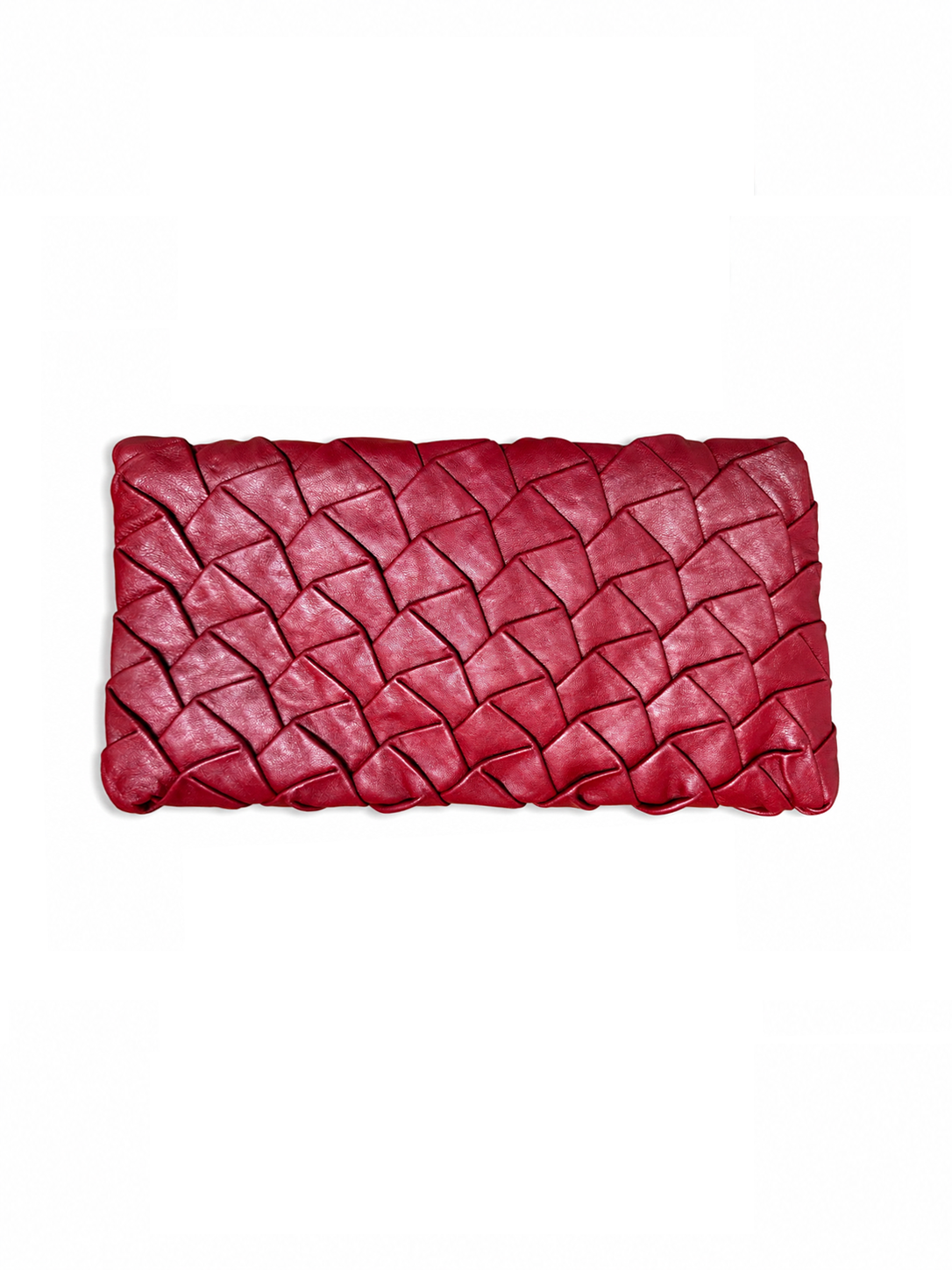 Palma Clutch | Crimson Red