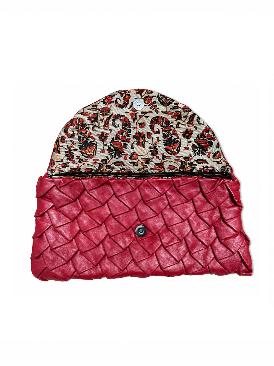 Palma Clutch | Crimson Red