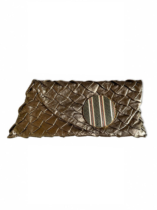 Palma Clutch | Rustic Gold