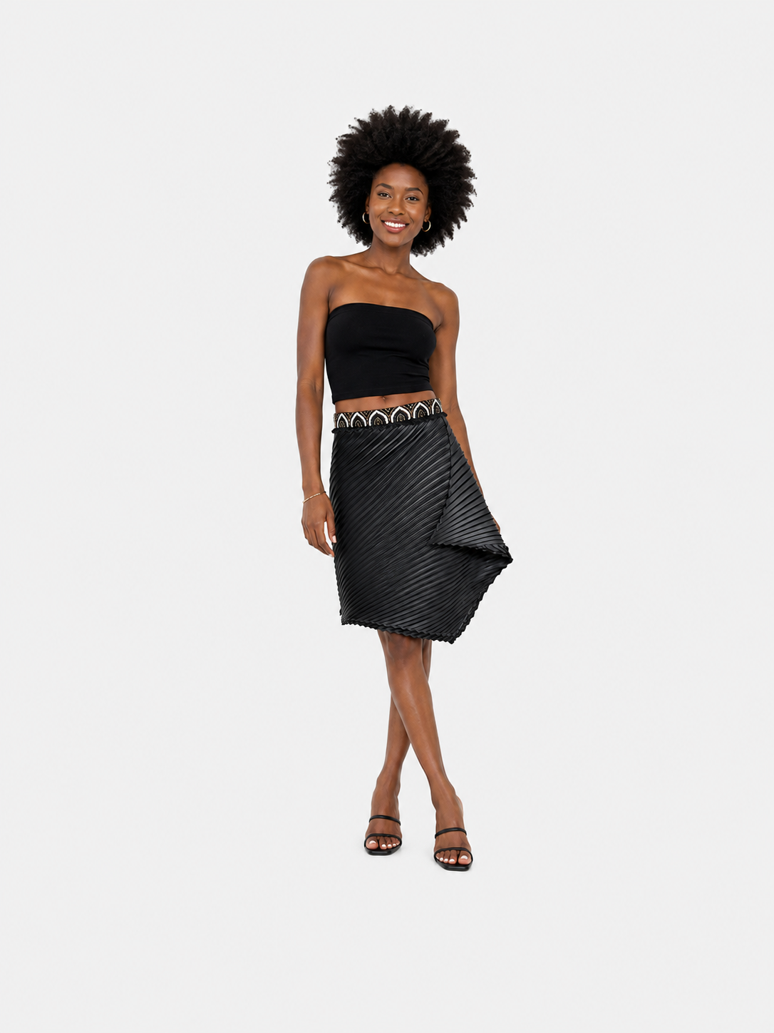 Delsaa Wrap Skirt